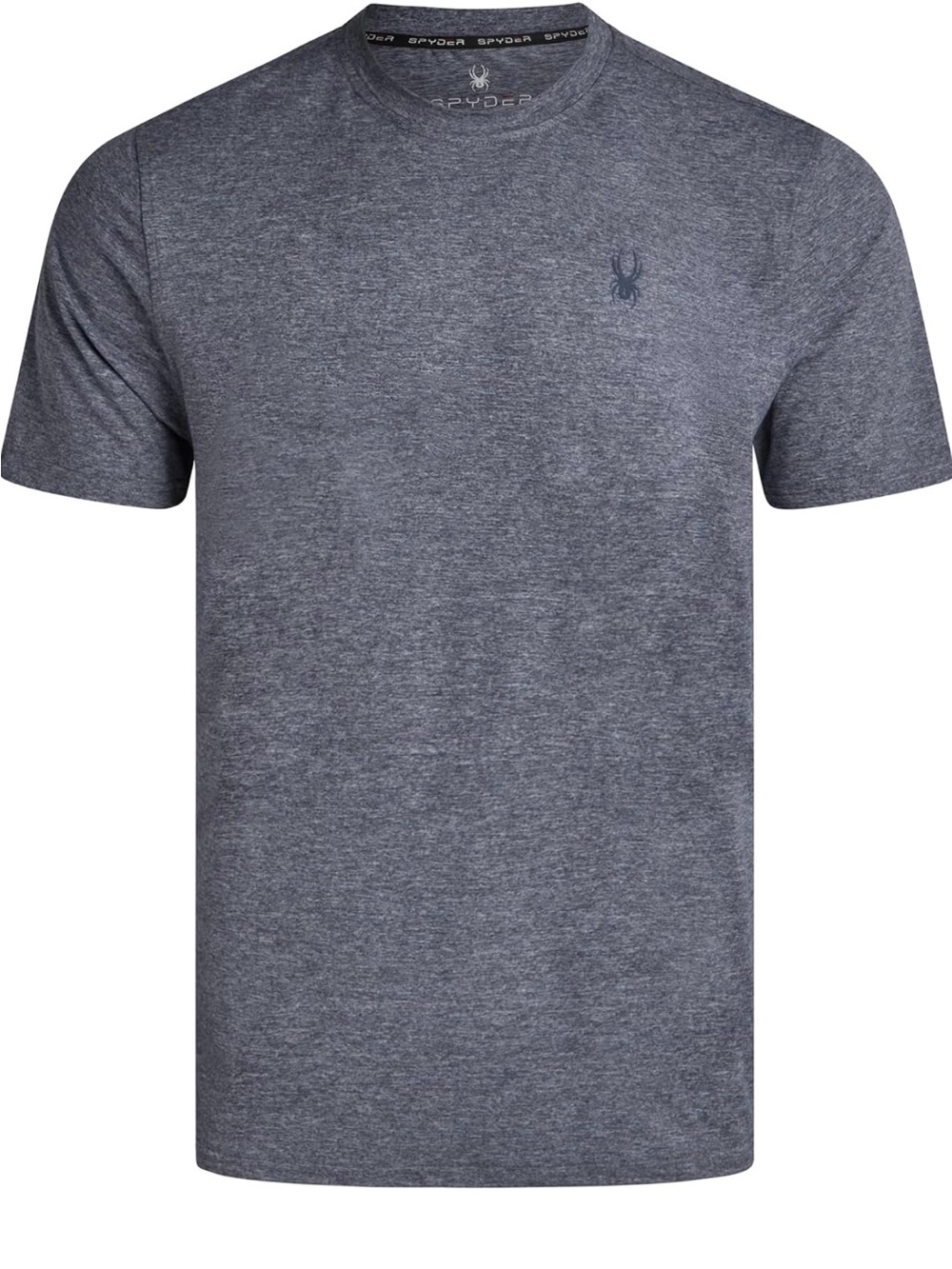 Spyder Men’s Heathered Charcoal Crew Neck Tee